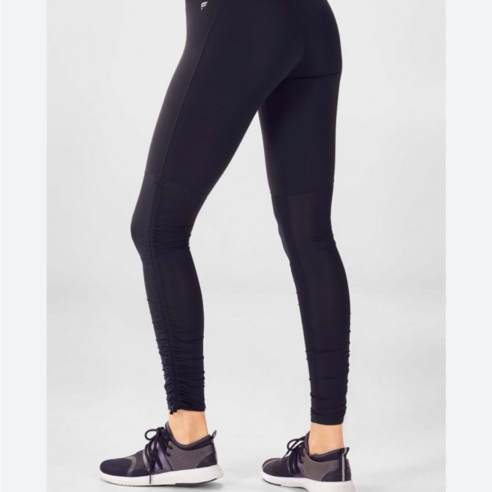 Fabletics Black Cashel Foldover PureLuxe Legging